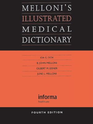 cover image of Melloni's Illustrated Medical Dictionary